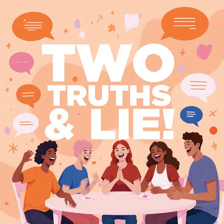 Two Truths and a Lie - Interactive icebreaker game